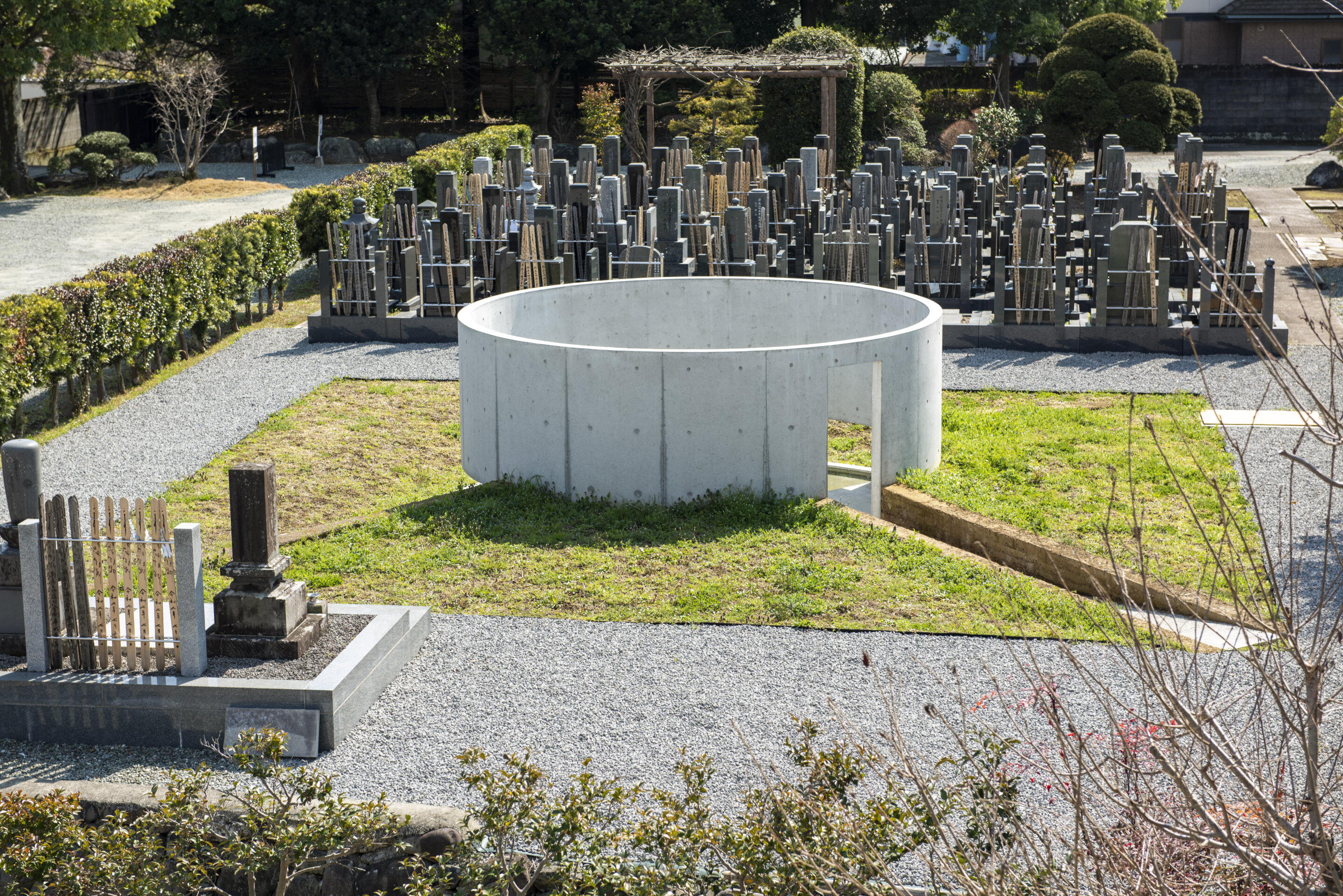 The perpetual care grave at Fukuden-ji Temple